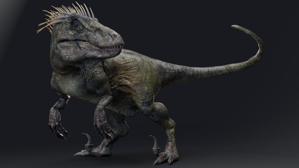 UE5虚幻4 UtahRaptor 侏罗纪恐龙犹他猛龙迅猛龙带动画