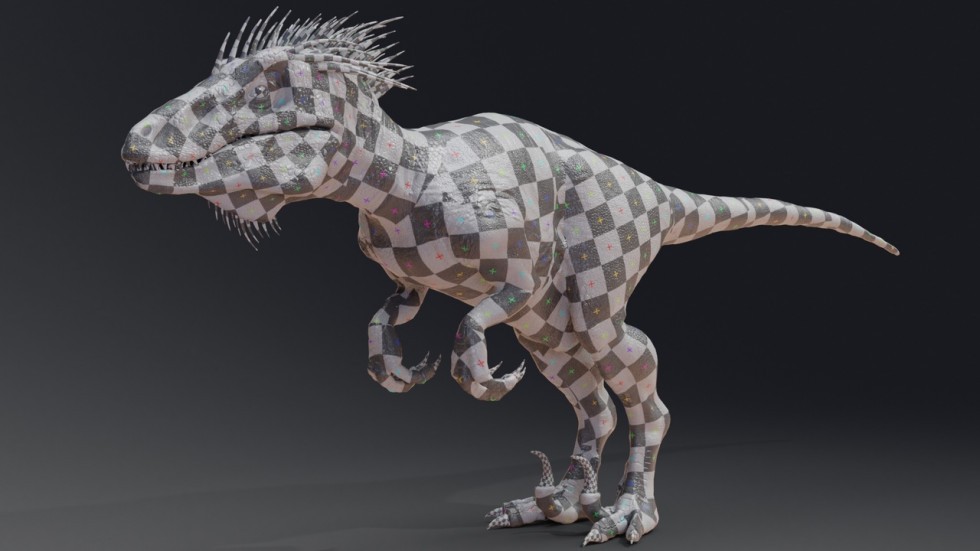 UE5虚幻4 UtahRaptor 侏罗纪恐龙犹他猛龙迅猛龙带动画