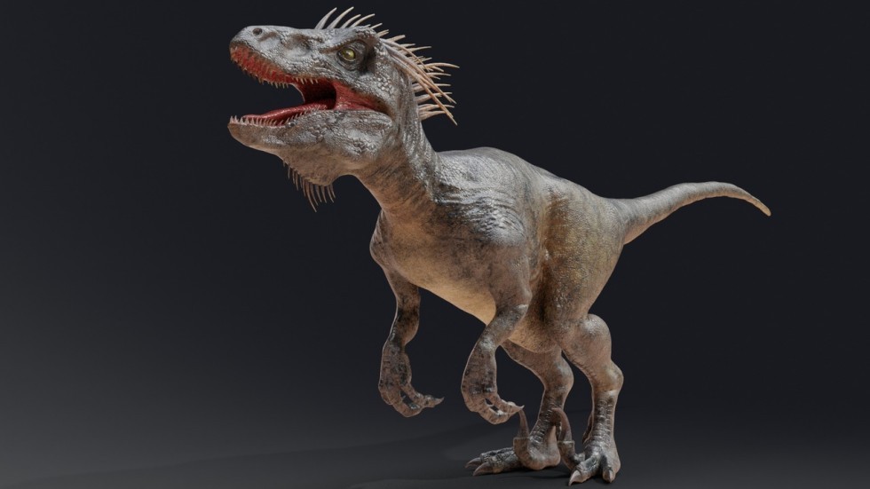 UE5虚幻4 UtahRaptor 侏罗纪恐龙犹他猛龙迅猛龙带动画