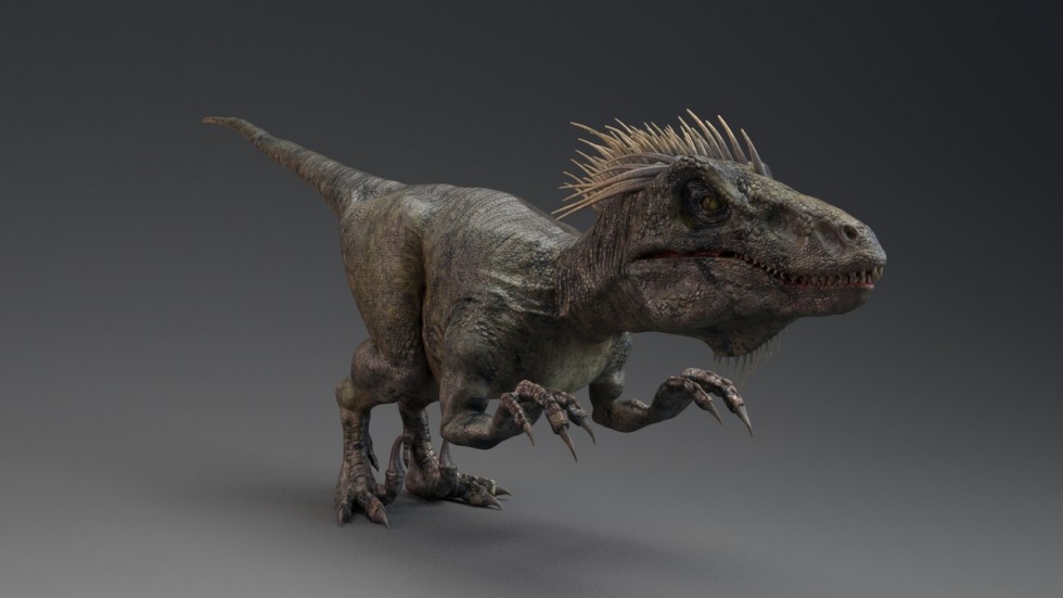 UE5虚幻4 UtahRaptor 侏罗纪恐龙犹他猛龙迅猛龙带动画