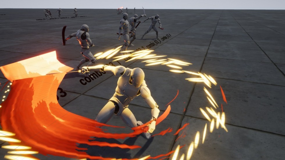 UE4虚幻5 Sword sheath AnimSet 东方剑客侠客剑士剑术动作动画