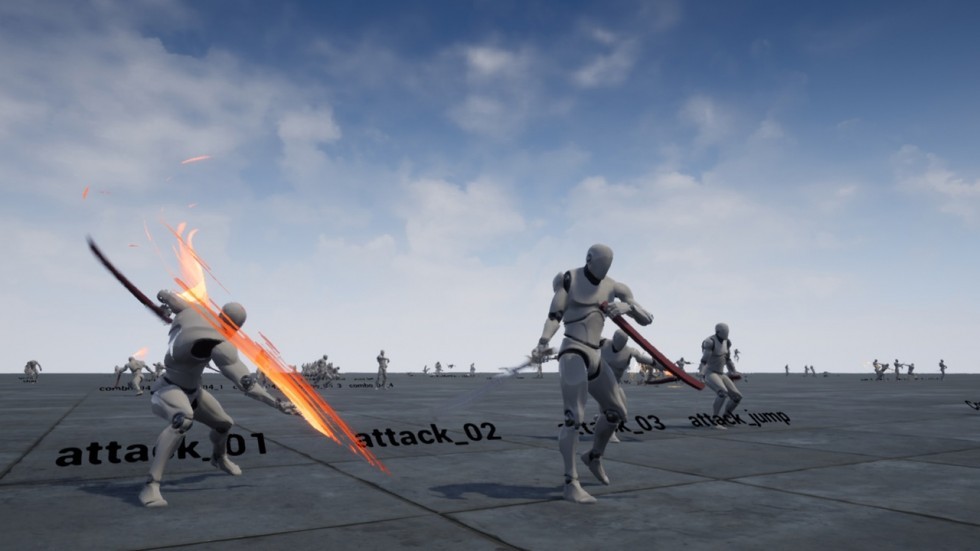 UE4虚幻5 Sword sheath AnimSet 东方剑客侠客剑士剑术动作动画