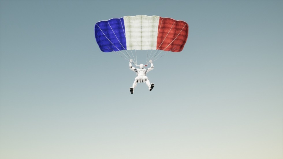 UE4虚幻5 Skydive and Parachute Kit 降落伞吃鸡跳伞动画