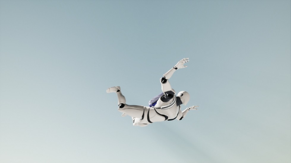 UE4虚幻5 Skydive and Parachute Kit 降落伞吃鸡跳伞动画