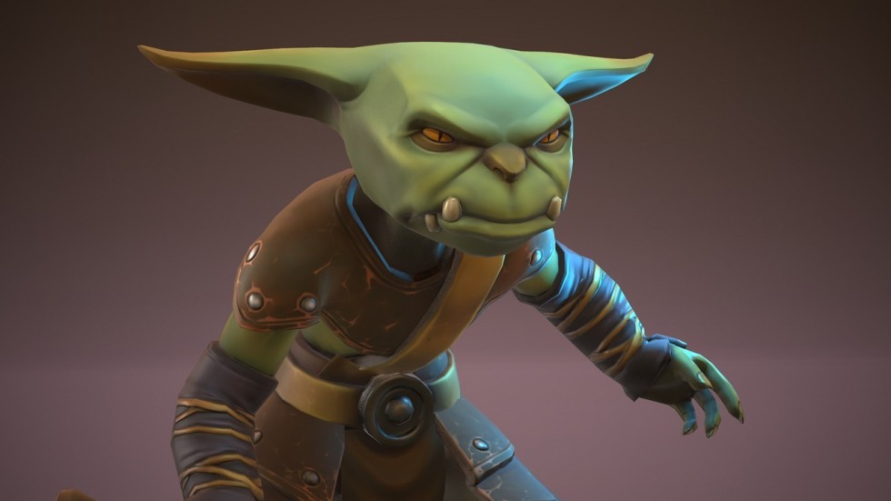 UE4虚幻5 Goblin 哥布林小怪怪物模型怪兽