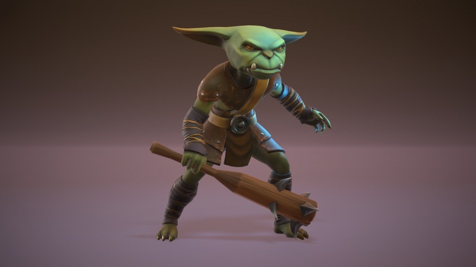 UE4虚幻5 Goblin 哥布林小怪怪物模型怪兽