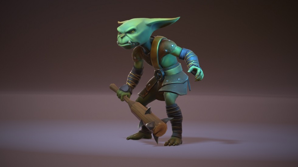 UE4虚幻5 Goblin 哥布林小怪怪物模型怪兽