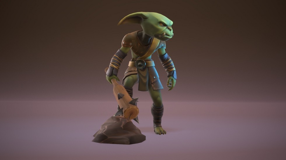 UE4虚幻5 Goblin 哥布林小怪怪物模型怪兽