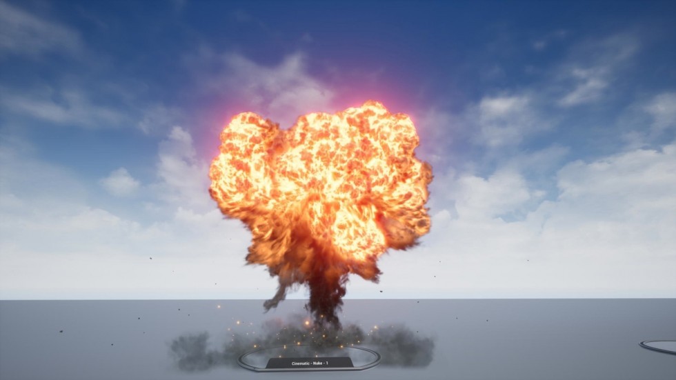 UE5虚幻4 Explosions All 多种爆炸燃烧火焰烟雾尘粒子特效