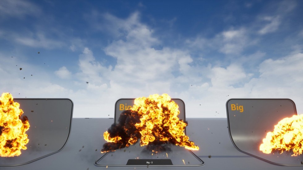 UE5虚幻4 Explosions All 多种爆炸燃烧火焰烟雾尘粒子特效