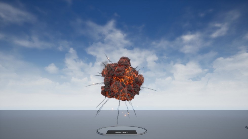 UE5虚幻4 Explosions All 多种爆炸燃烧火焰烟雾尘粒子特效