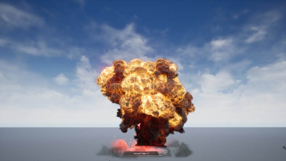 UE5虚幻4 Explosions All 多种爆炸燃烧火焰烟雾尘粒子特效