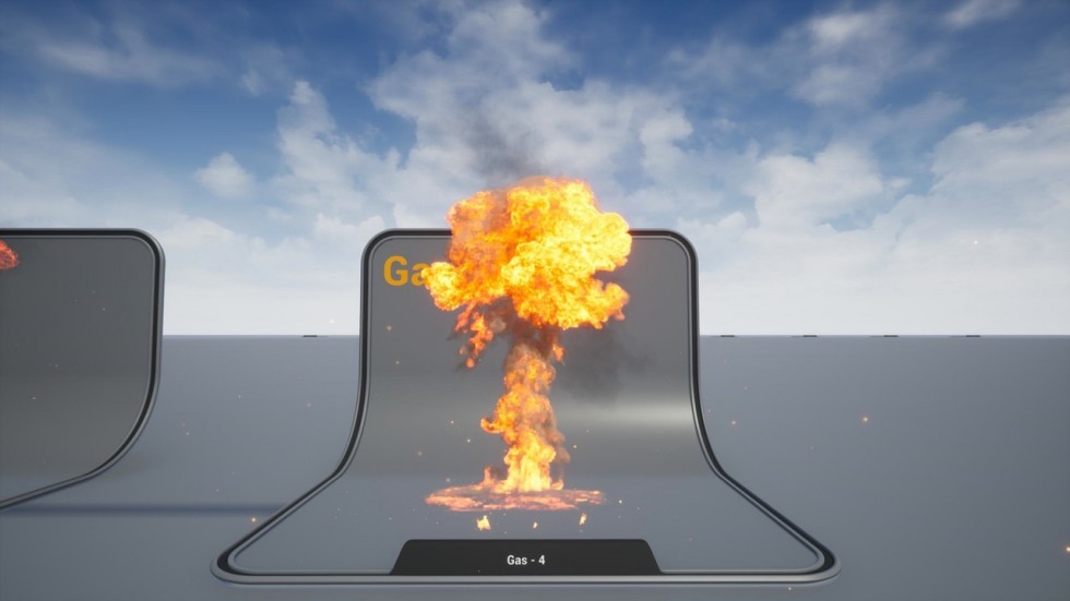 UE5虚幻4 Explosions All 多种爆炸燃烧火焰烟雾尘粒子特效