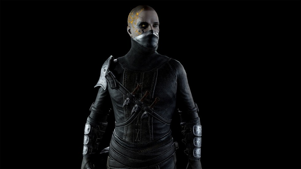 UE4虚幻5 Assassin 游戏低多边形刺客暗杀客角色模型