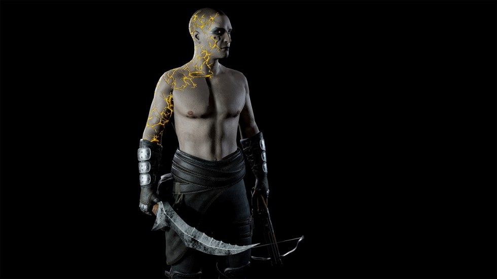 UE4虚幻5 Assassin 游戏低多边形刺客暗杀客角色模型