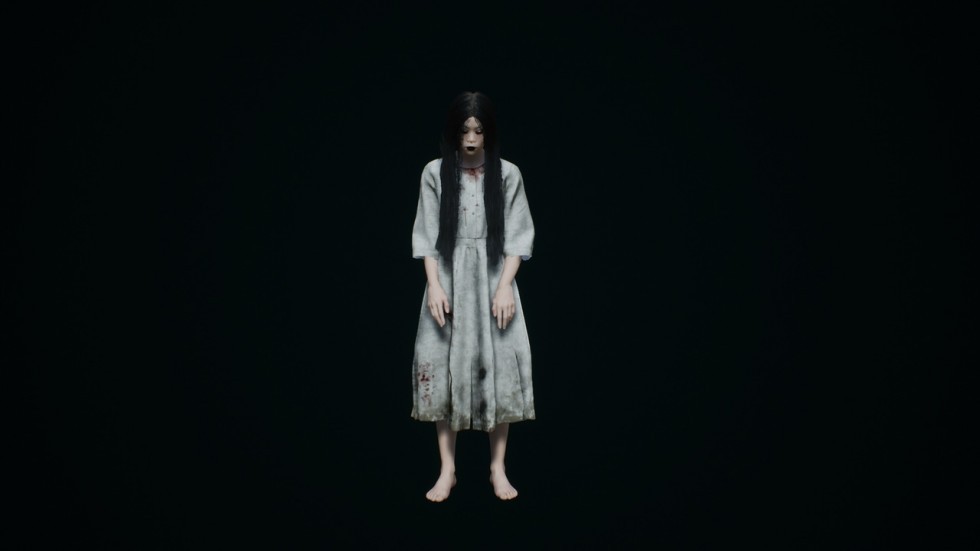 UE4虚幻5 Ghost Asian Female 女鬼贞子怪物恐怖游戏人物角色模型