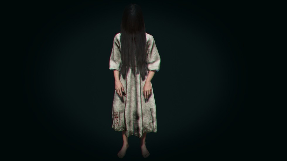 UE4虚幻5 Ghost Asian Female 女鬼贞子怪物恐怖游戏人物角色模型