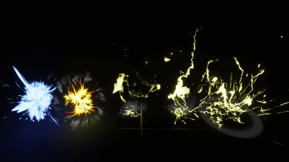 UE5虚幻4 FX Variety Pack 魔幻黑洞龙卷风气场魔法阵技能特效