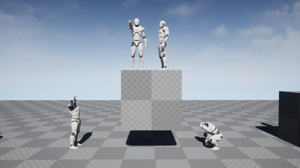 UE5虚幻4 General Purpose Animations Pack 通用动画招手鞠躬