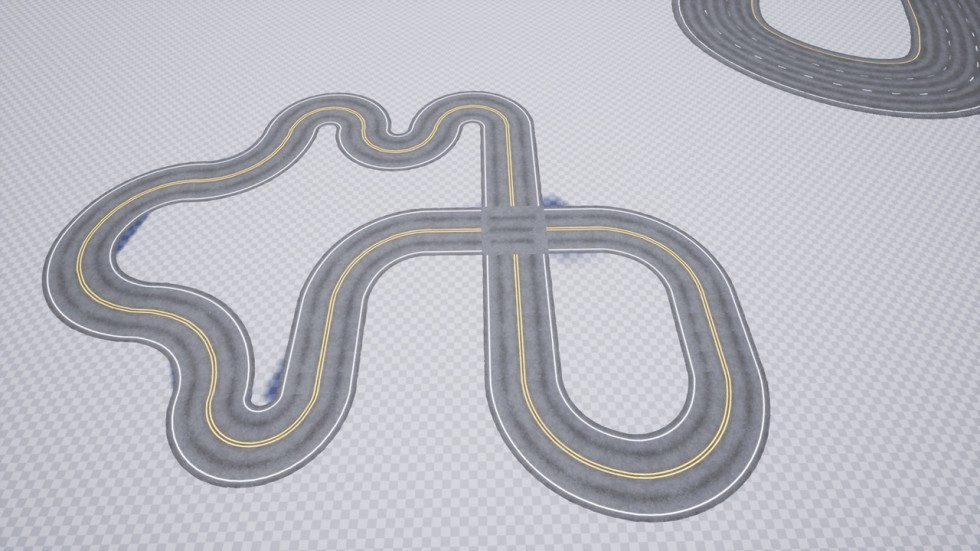  UE5虚幻4 Roads n Dirt n Track 道路泥土轨道材质