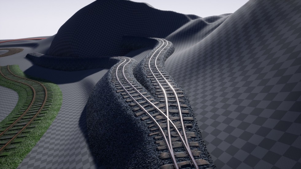  UE5虚幻4 Roads n Dirt n Track 道路泥土轨道材质
