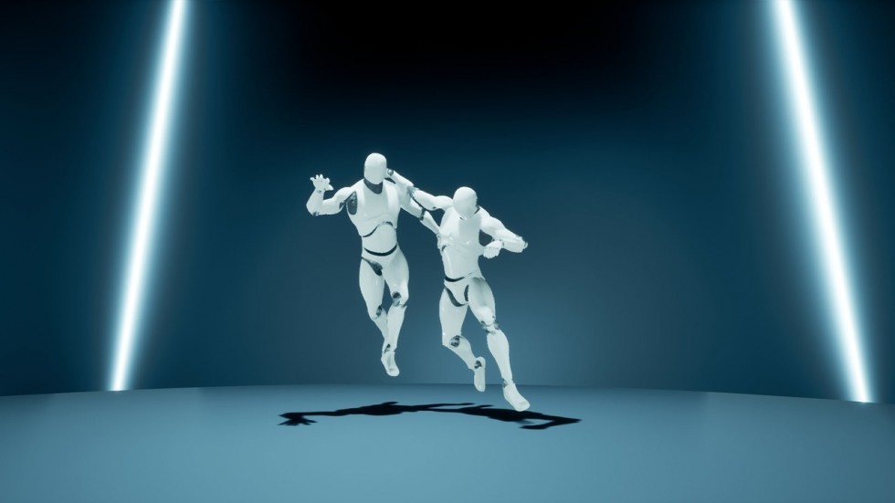 摔跤拳击格斗动画