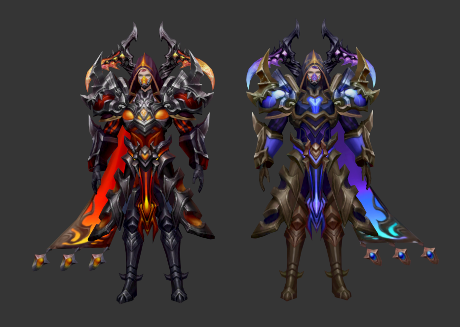 魔幻男角色游戏模型