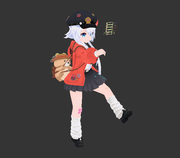 异环_早雾_max绑定动画模型