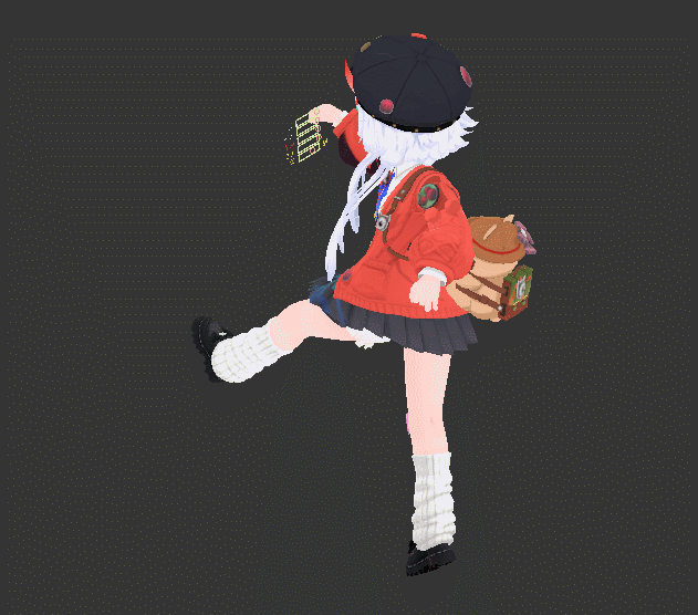 异环_早雾_max绑定动画模型