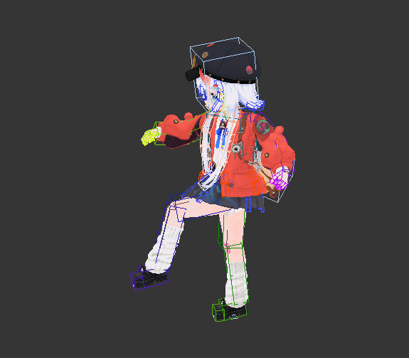 异环_早雾_max绑定动画模型