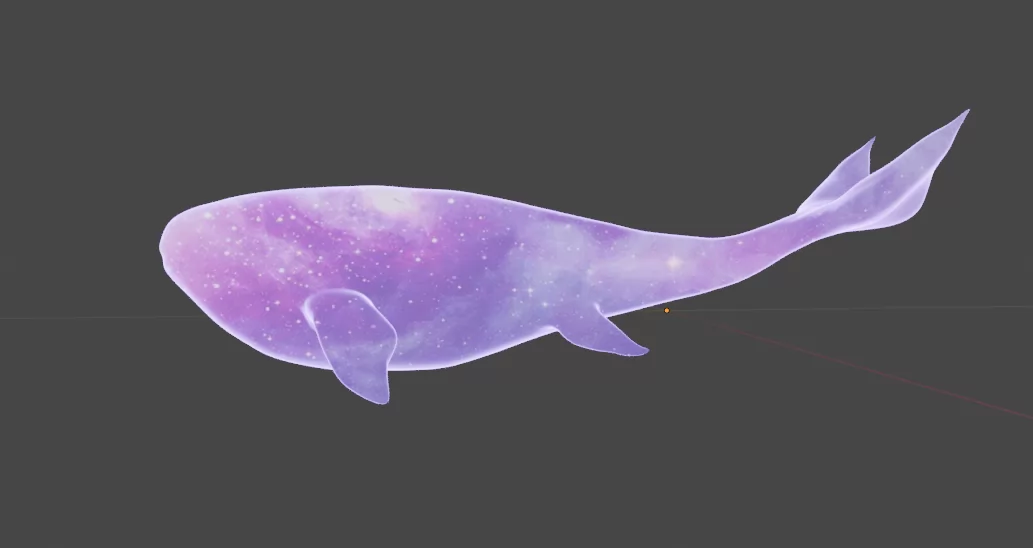 星空鱼模型