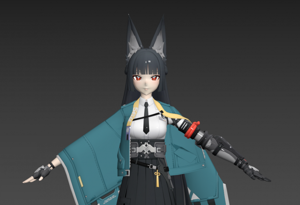 （新版）绝区零_雅 max2022绑定模型