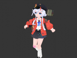异环_早雾_max绑定动画模型