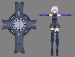 玛修·基列莱特3Dmax绑定
